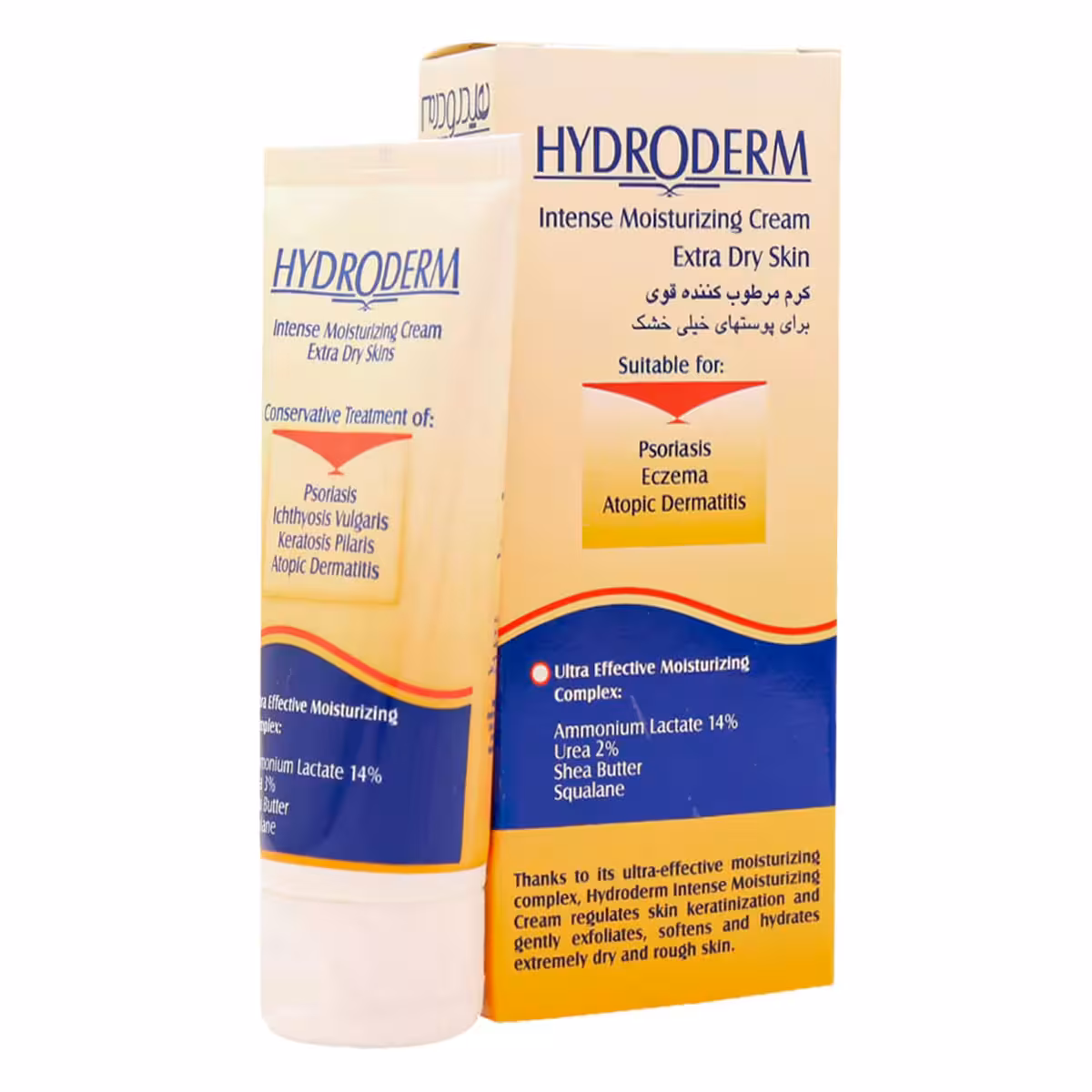 کرم مرطوب کننده قوی مناسب پوست های خشک و خیلی خشک هیدرودرم