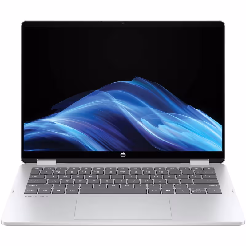 خرید و قیمت لپ تاپ 14 اینچی اچ پی HP OmniBook 5 Flip FP0023DX Core 7 16GB RAM 512GB SSD Intel Graphics