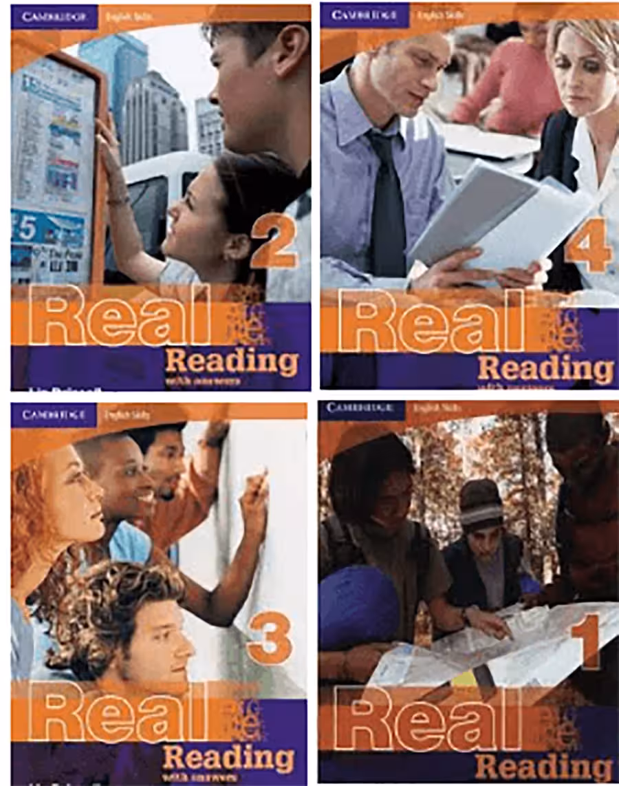 پک 4 جلدی کمبریج انگلیش اسکیلز ریل ریدینگ | کتاب انگلیسی Cambridge English Skills Real Reading