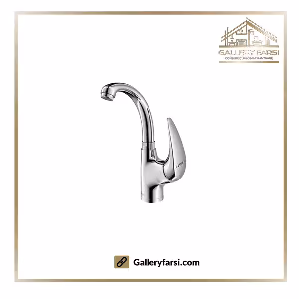 شیر روشویی شودر متحرک مدل سنیور کروم