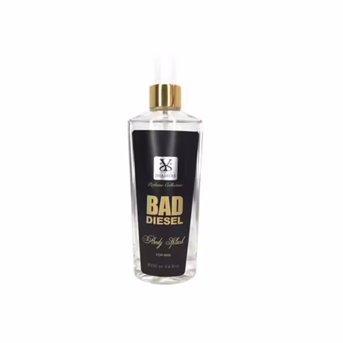 بادی اسپلش مردانه شمیاس مدل BAD DISEL حجم 250 میل