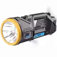 چراغ قوه شارژی و خورشیدی اسمایلینک شارک ST5123P90-B