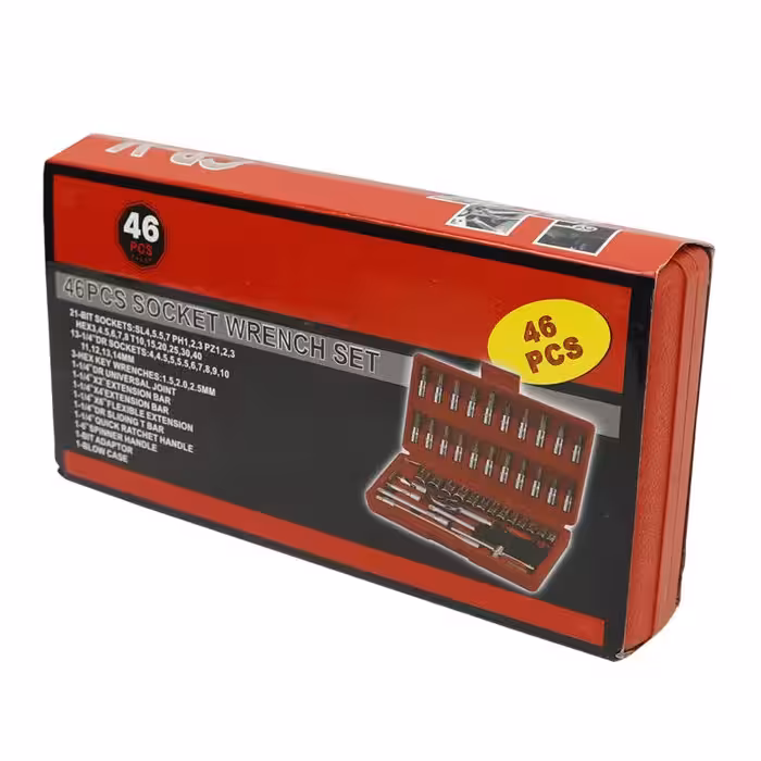 ست پیچ گوشتی و سری بکس 46 عددی CR-V