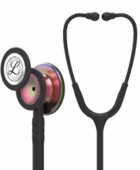 گوشی لیتمن کلاسیک 3 مشکی رنگین کمانی مدل Littmann classic III Black Rainbow 5870