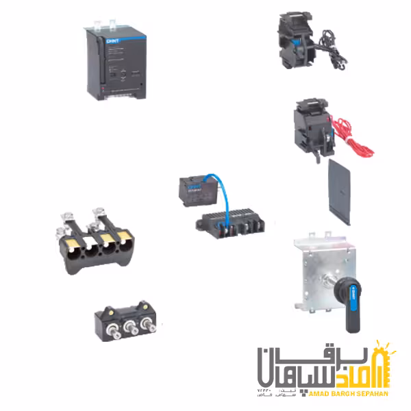 رله آندر ولتاژ جهت کلید اتوماتیک MCCB، چینت 400-630 آمپر حرارتی-مغناطیسی 220VAC برای کلیدهای سری NXMS