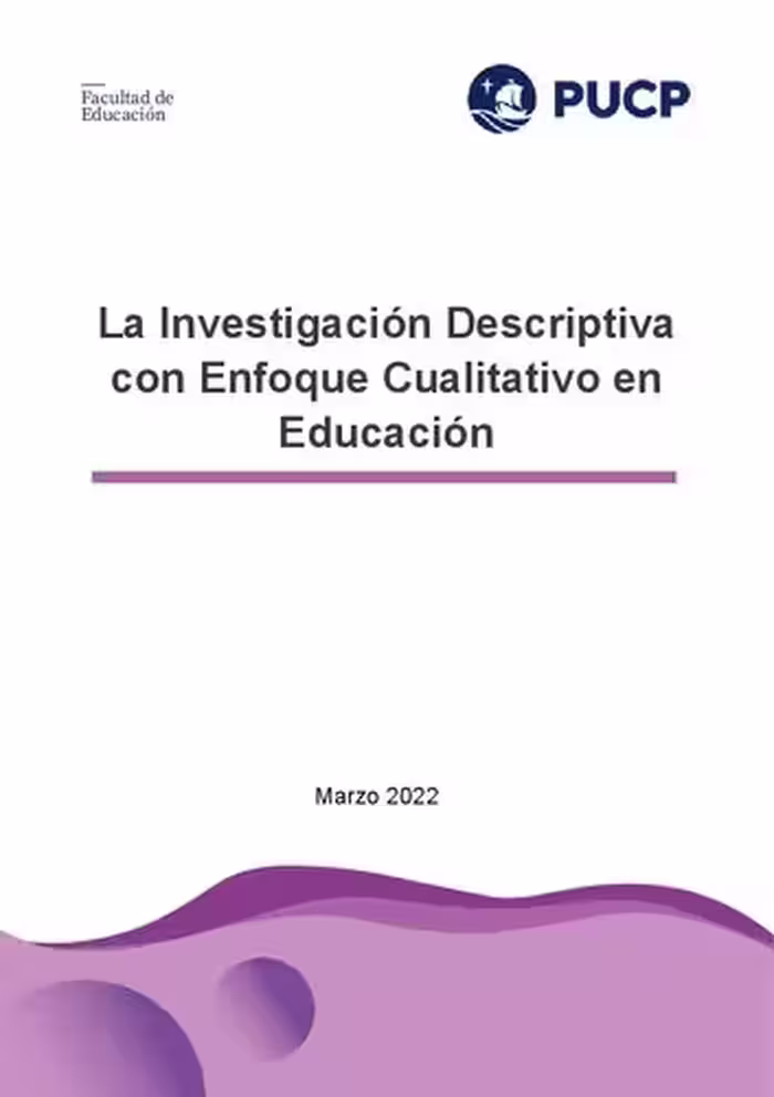 خرید و دانلود نسخه کامل کتاب La Investigación Descriptiva con Enfoque Cualitativo en Educación
