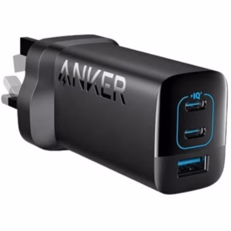 شارژر دیواری انکر مدل A2674 67W 3port رنگ مشکی