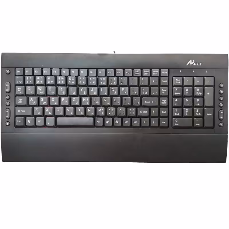 کیبورد مدل KB9900 پد دار | کالا مکس