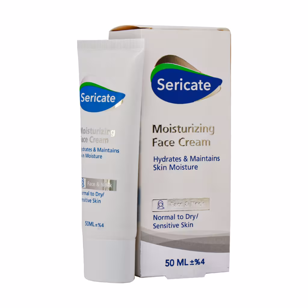 کرم مرطوب کننده صورت سری کیت مناسب پوست نرمال و خشک MOISTURIZING FACE CREAM FACE AND NECK SERICATE