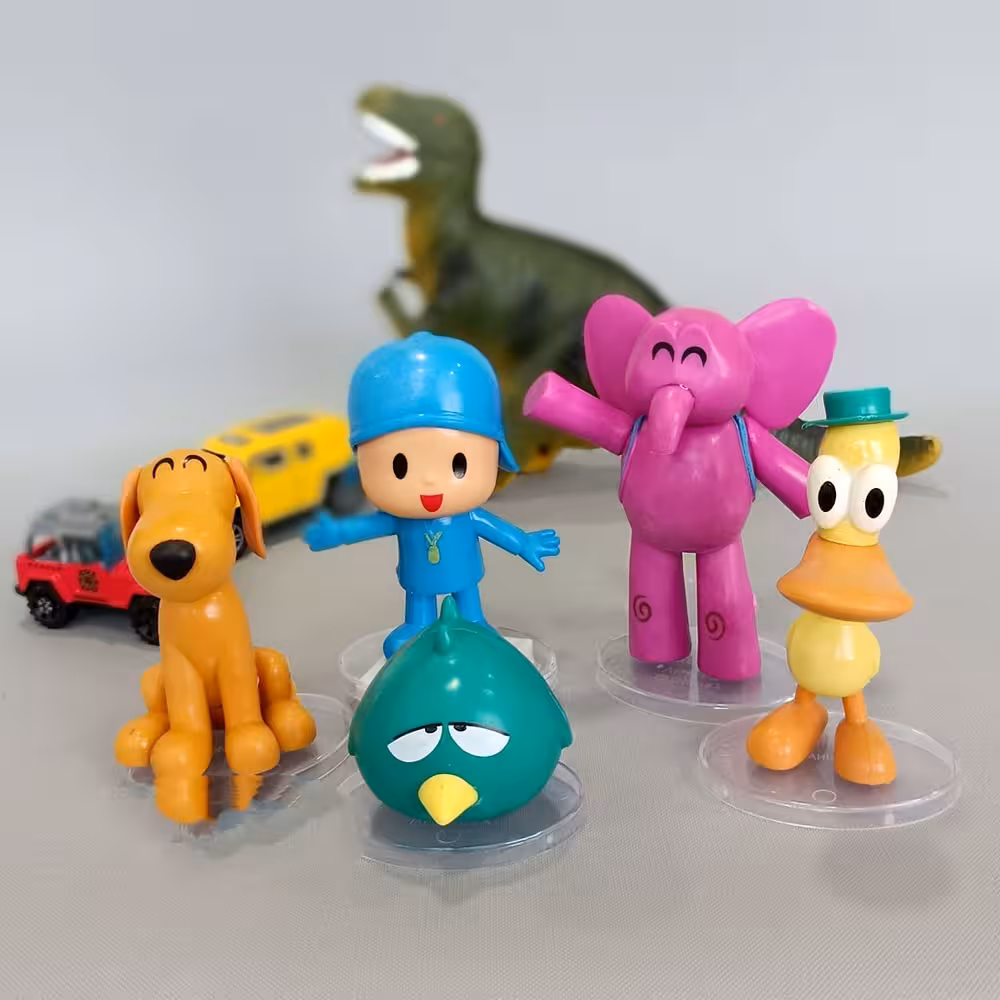 ست فیگورهای پوکویو و دوستان 7 عددی-Mini Pocoyo Action Figures Toys