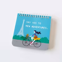 دفترچه مربعی دوچرخه کیچ بوک (KITSCHBOOK)