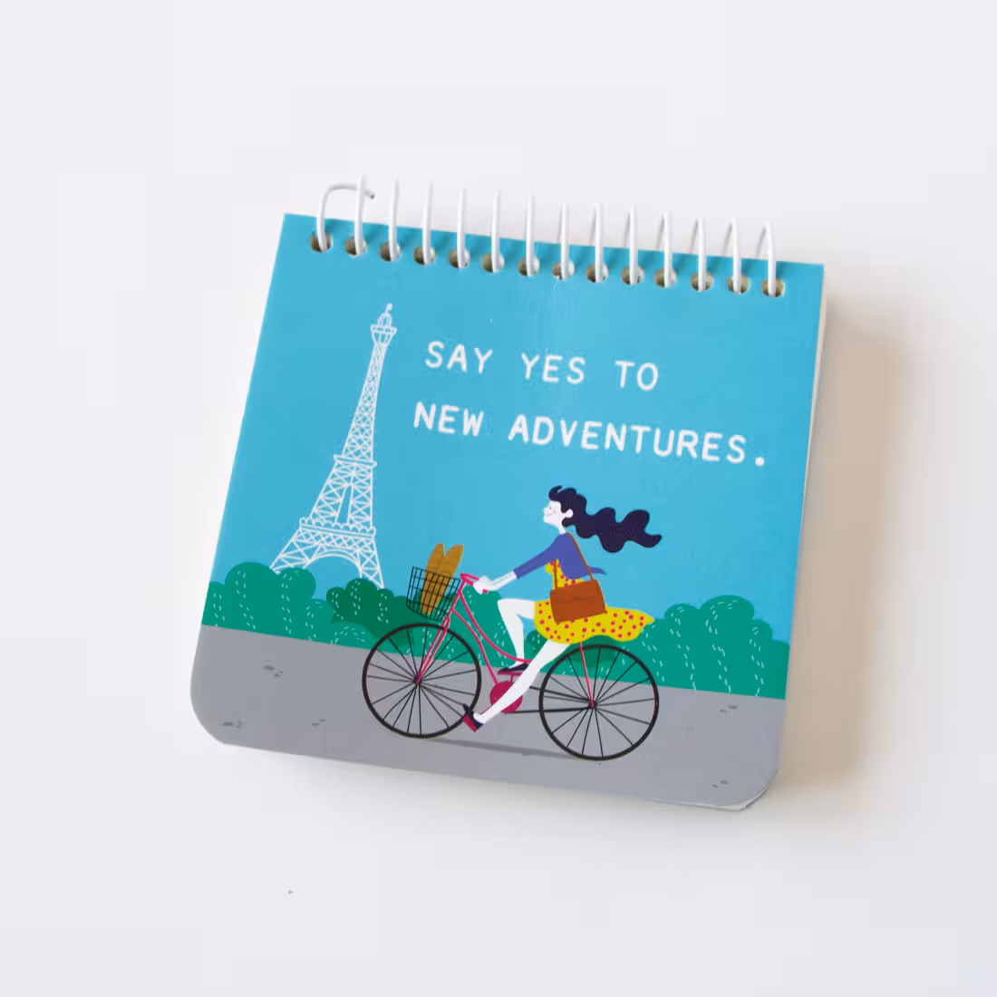 دفترچه مربعی دوچرخه کیچ بوک (KITSCHBOOK)