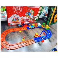 قطار بازی طرح بابانوئل و حیوانات مدل 2503