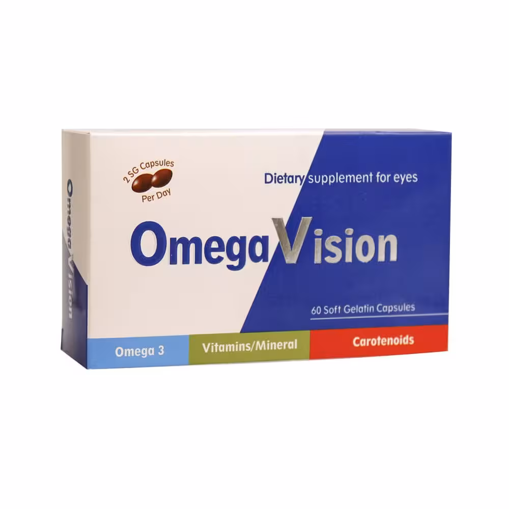 کپسول امگا ویژن دانا | 60 عدد