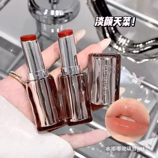 بالم لب رنگی وارداتی Gege Bear مدل Ice Cream Aqua Lipstick حاوی ویتامین E