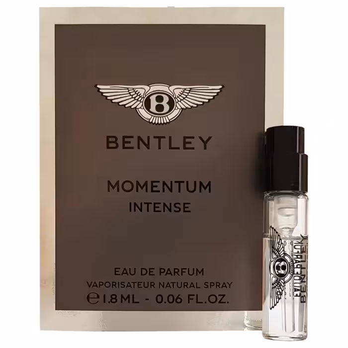 Sample BENTLEY Momentum INTENSE Eau de Parfum for Men 1.8ml