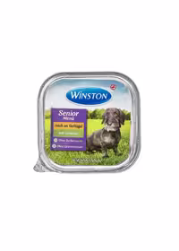 ووم وینستون (Winston) سگ مدل سنیور با طعم گوشت پرندگان و سبزیجات 150 گرم