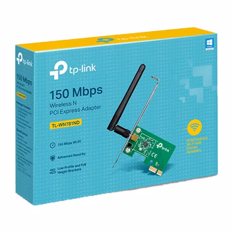 کارت شبکه بی سیم PCI Express تی پی لینک مدل TL-WN781ND