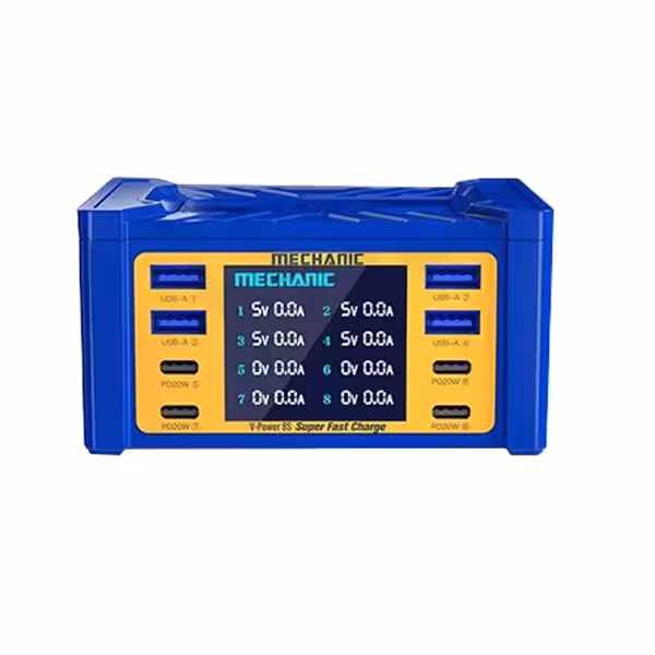 قیمت و خرید مولتي شارژ مکانیک  V-Power 8pro MECHANIC