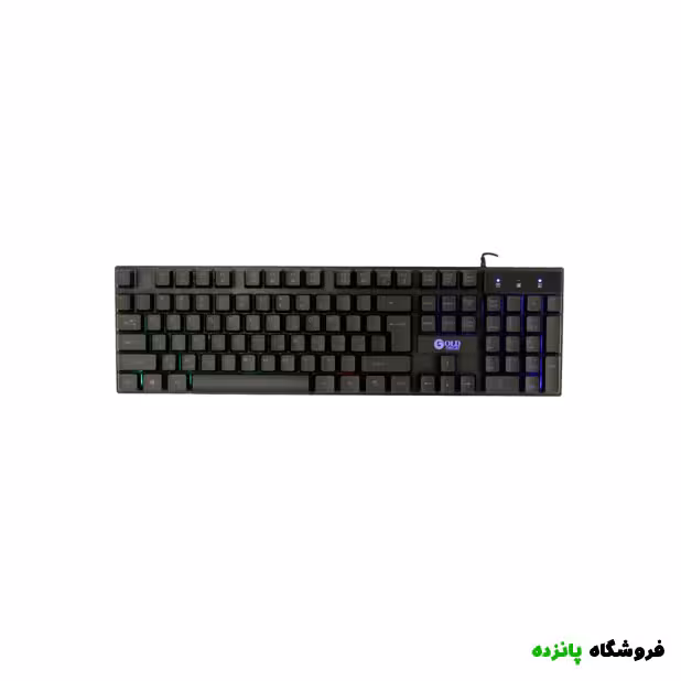 کیبورد باسیم گیمینگ Gold Oscar مدل K20 – مشکی