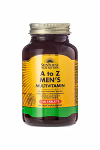 مولتی ویتامین مردانه A to Z برند Sunshine Nutrition – بسته 100 عددی