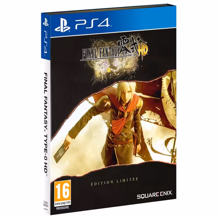 Final Fantasy Type-0 HD Steelbook Limited Edition – PS4