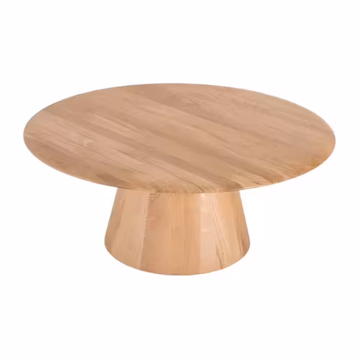 میز جلومبلی اپرا تمام چوب قطر 70 نظری