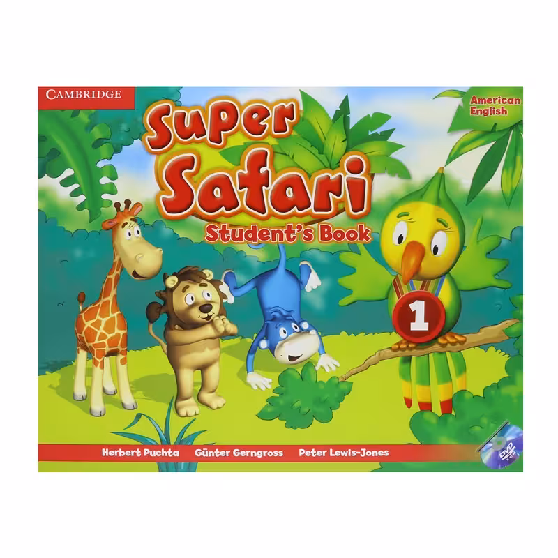 کتاب Super Safari 1 اثر جمعی از نویسندگان انتشارات Cambridge