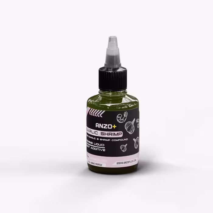لیکوئید طعم دهنده سیر و میگو ماهیگیری آنزو 80ml ANREX