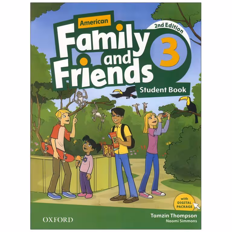 American Family and Friends 3 (2nd Edition)فامیلی اند فرندز3