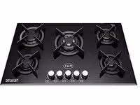 اجاق گاز 5 شعله شیشه مدل T&D 152-S