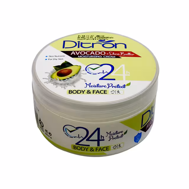 کرم مرطوب کننده حاوی عصاره آووکادو دیترون 200 میلی لیتری