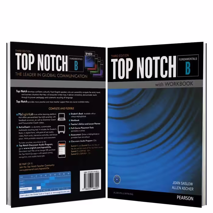 کتاب Top Notch 3rd Edition Fundamental B به همراه CD