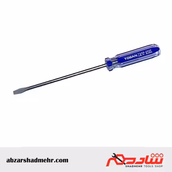 پیچ گوشتی دسته کریستالی دوسو توسن 200*8