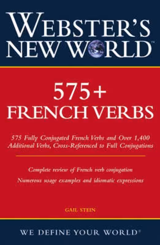 کتاب افعال فرانسه Webster's New World 575  French Verbs