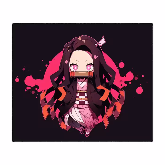 ماوس پد گیمینگ طرح Demon Slayer Nezuko