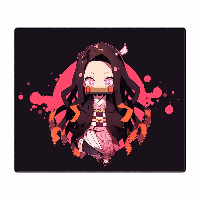 ماوس پد گیمینگ طرح Demon Slayer Nezuko