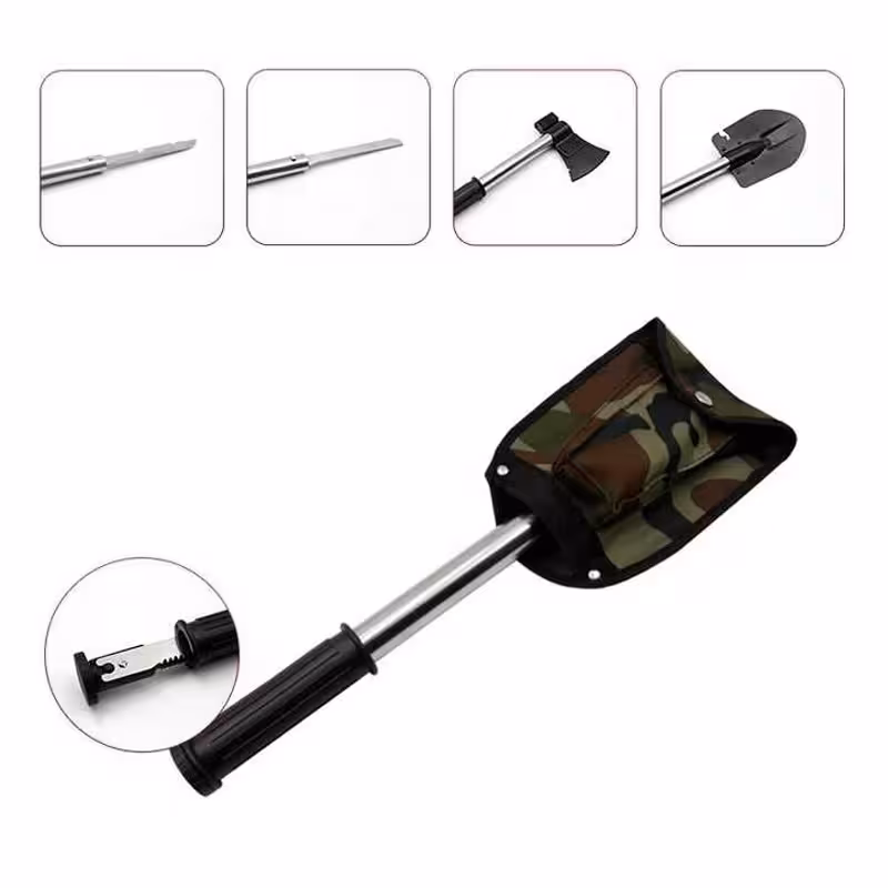 بیلچه و تبر چند کاره مسافرتی | amazonchi