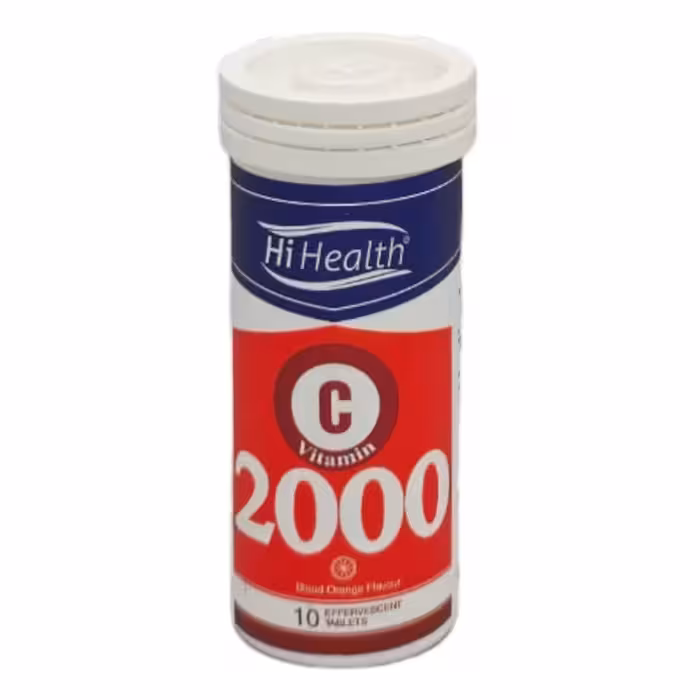 قرص جوشان ویتامین ث 2000 های هلث 10 عدد