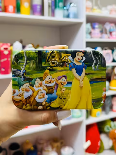 پازل 60 تکه جعبه فلزی سفیدبرفی