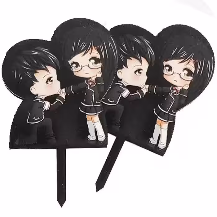 تاپر روی کیک دخترانه (طرح 3)