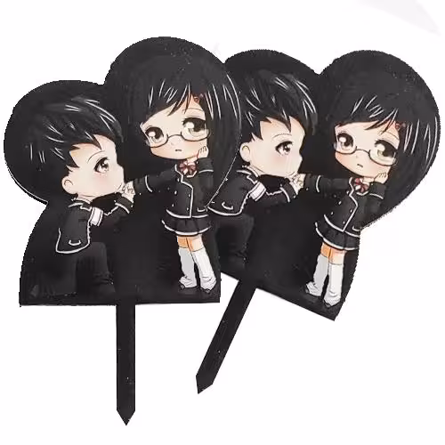 تاپر روی کیک دخترانه (طرح 3)