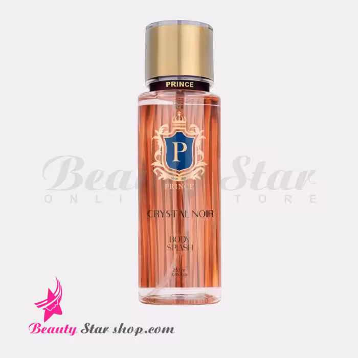 بادی اسپلش پرنس مدل CRISTAL NOIR حجم 250 میلی لیتر