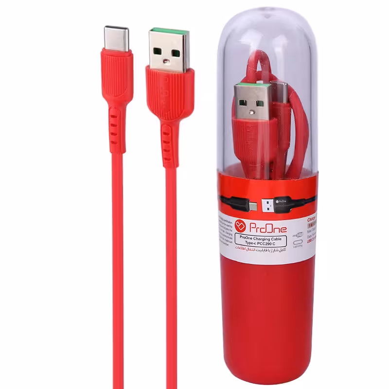 کابل شارژ تایپ سی پرووان (ProOne) مدل PCC290