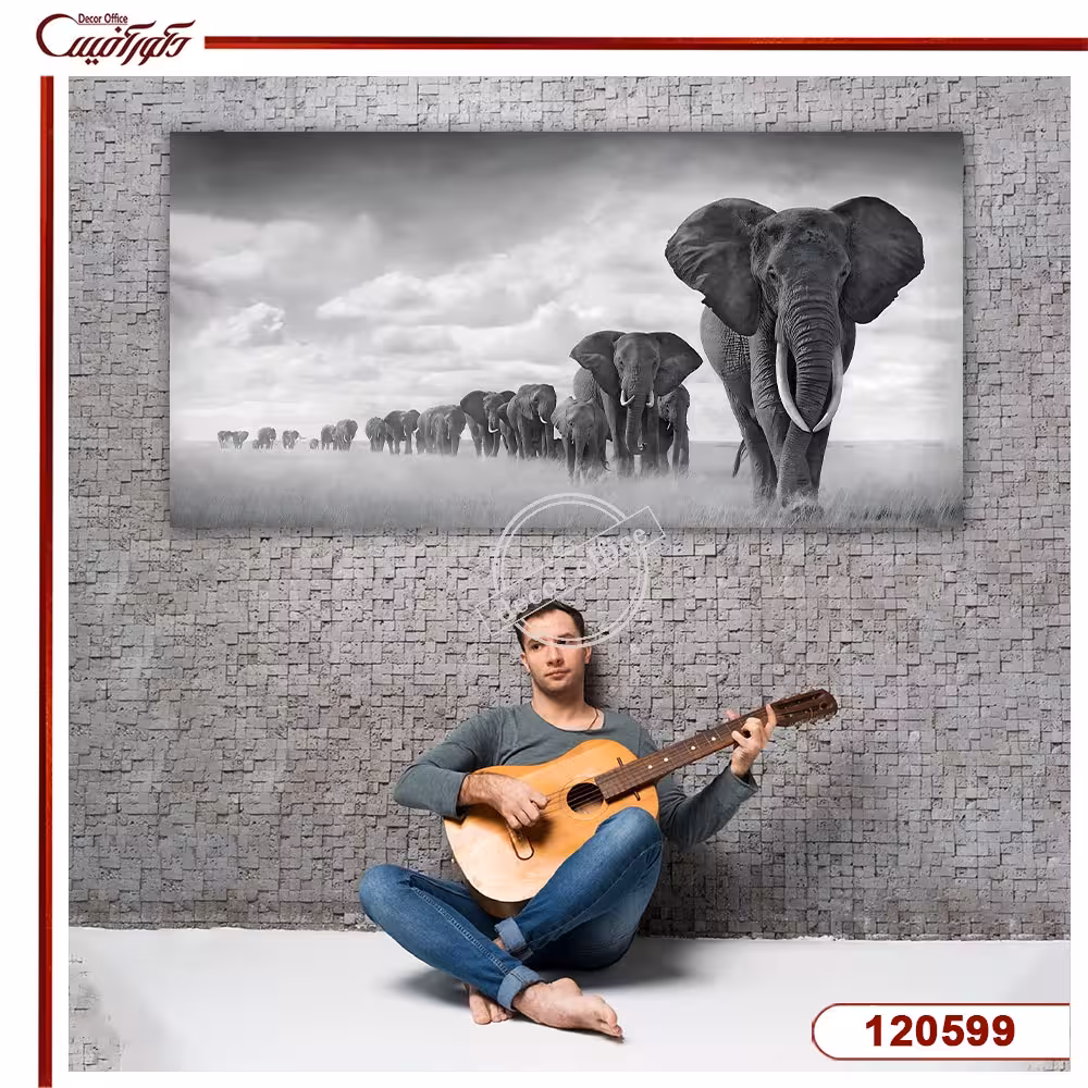 تابلو رژه فیل ها E120599