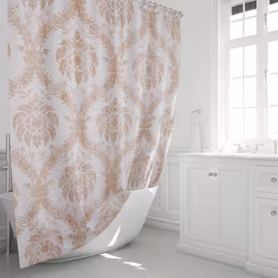پرده حمام پیسو مدل BZ 55 سایز 180x200 سانتی متر
