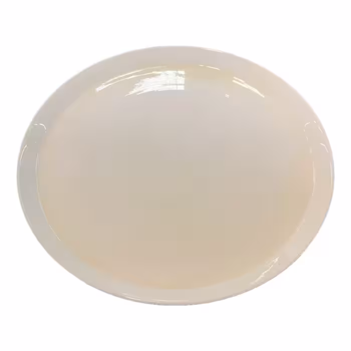 بشقاب غذاخوری زی مدل تخت 24 درجه يك بسته 6 عددي