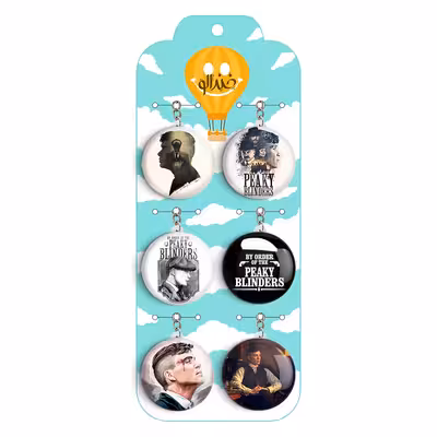 جاکلیدی خندالو مدل سریال پیکی بلایندرز کد 189B مجموعه 6 عددی