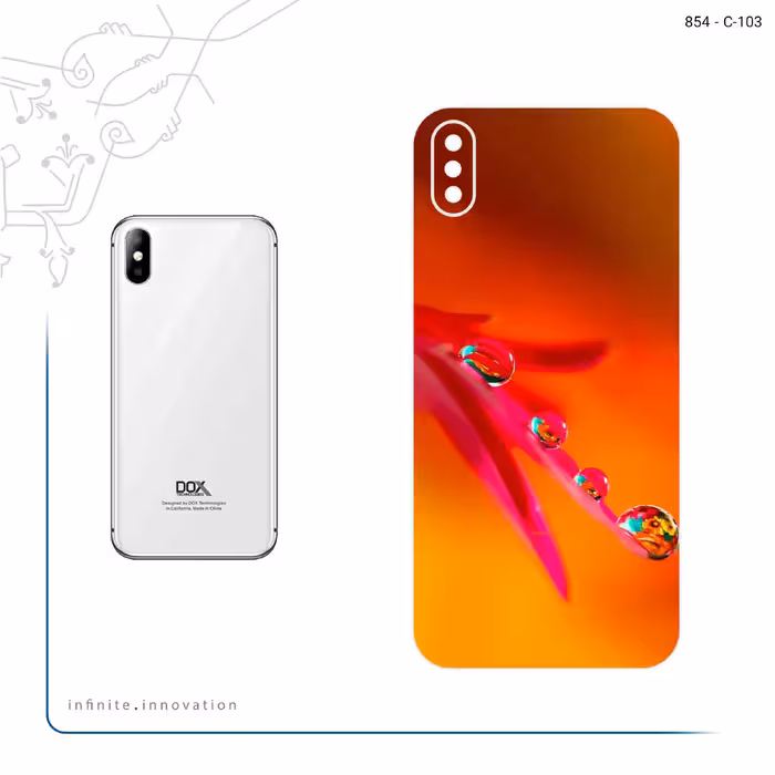 برچسب پوششی ماهوت مدل Plant dew مناسب برای گوشی موبایل داکس Botlex 2