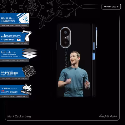 برچسب پوششی ماهوت مدل Mark-Zuckerberg-FullSkin مناسب برای گوشی موبایل هوآوی Nova 9 SE